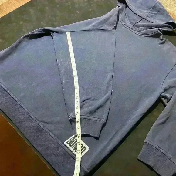 VTG 80s/90s BONGO Gene Montesano Thrashed Womens Sweatshirt Large USA Oversized - Picture 8 of 16